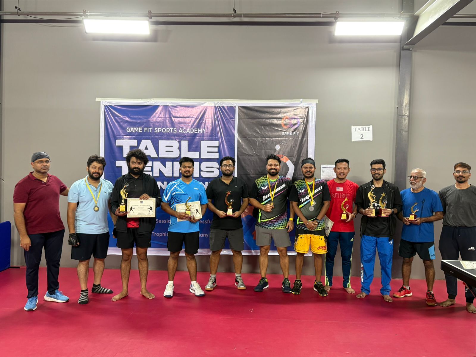 Table Tennis at GameFit